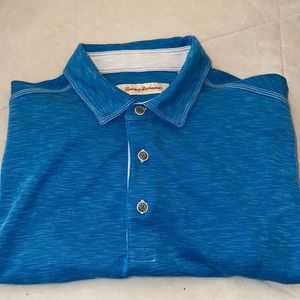 Men’s medium Tommy Bahama shirt sleeve polo.